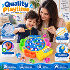 Electric Spinning Fishing Game for Kids