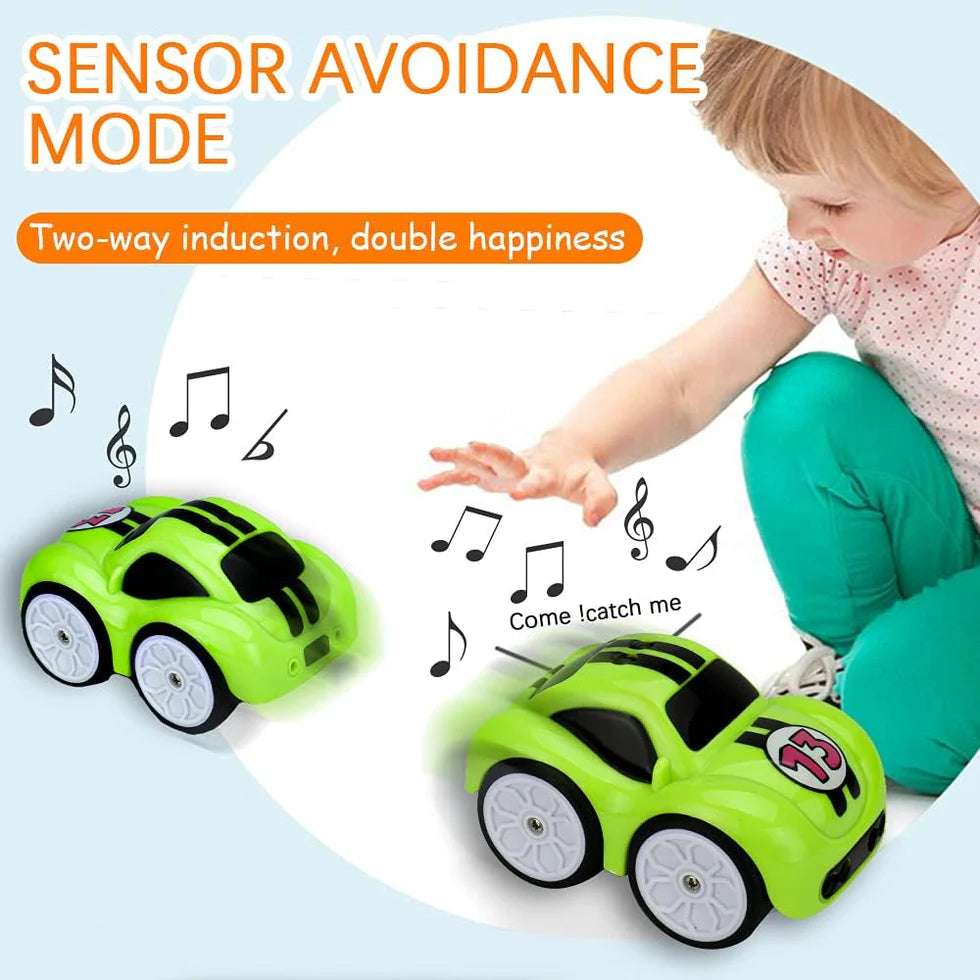 Smart Sensing Remote Control Car – Interactive Obstacle Avoidance Toy for Kids