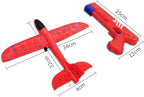 Airplane Launcher Gun for Kids - Foam Glider Airplane Launcher Gun for Kids
