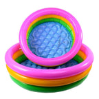 Colorful Inflatable Kids Swimming Pool – Safe & Durable Kids Pool for Summer Fun - 2ft