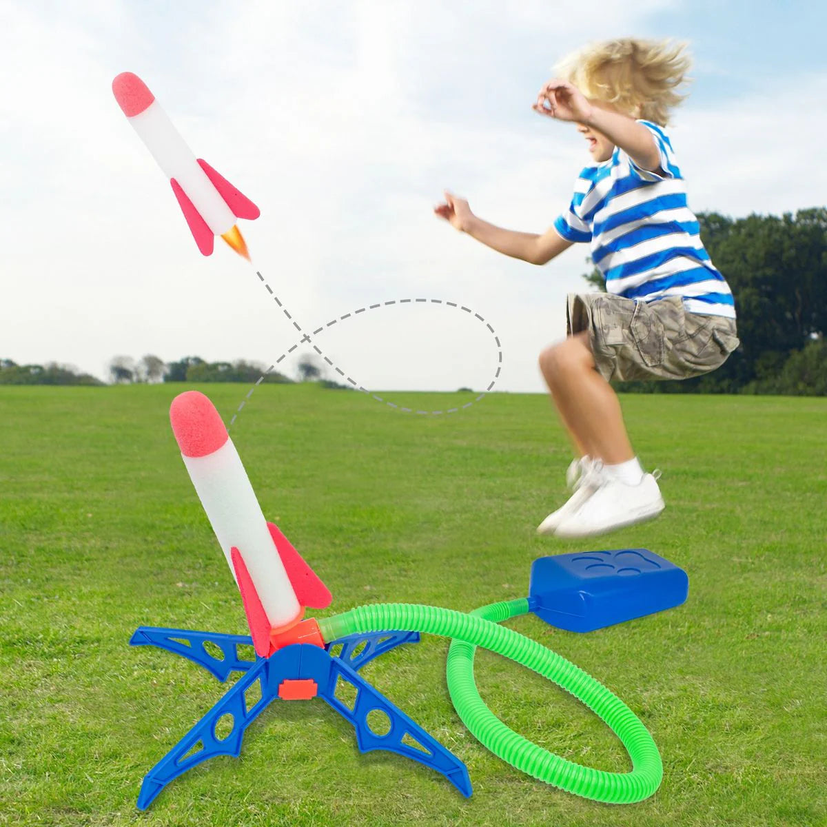 Kids Stomp Rocket Launcher
