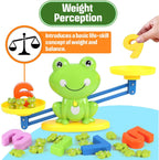 Montessori Frog Balance Game – Interactive Learning Toy for Children