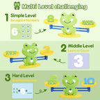 Montessori Frog Balance Game – Interactive Learning Toy for Children