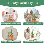 Dancing Cactus Toy for Kids | Talking, Singing & Repeating Toy with Lights & Music