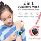 2-in-1 Kids Walkie Talkie Watch with Intercom, Flashlight & Compass