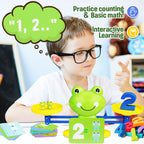 Montessori Frog Balance Game – Interactive Learning Toy for Children