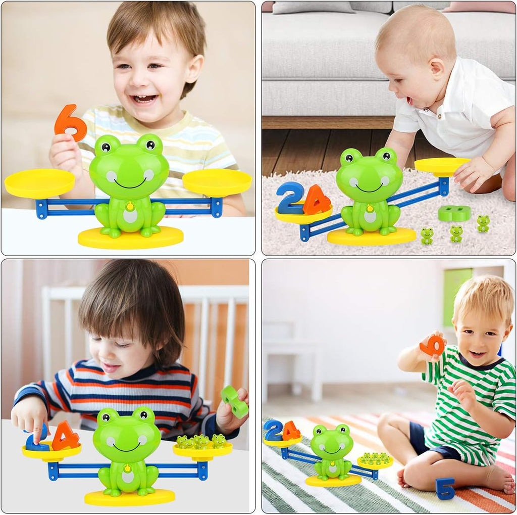 Montessori Frog Balance Game – Interactive Learning Toy for Children