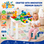 102PCS Kids Animal Building Block Set