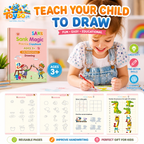 4PCS Magic Copybook Set Kids