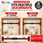 Adjustable Doorway Pull-Up Bar kids And Adults | No-Drill Home Fitness Bar