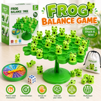 Frog Balance Tree Game for Kids – Fun Educational Toy with Dice | Family Board Game 3+