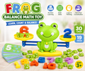 Montessori Frog Balance Game – Interactive Learning Toy for Children