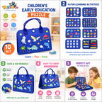 Children's Early Education Puzzle Set | Educational Learning Toy for Kids