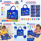 Children's Early Education Puzzle Set | Educational Learning Toy for Kids