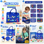 Children's Early Education Puzzle Set | Educational Learning Toy for Kids