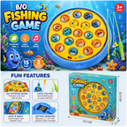 Battery Operated Fishing Game Toy | Interactive Fishing Game for Kids