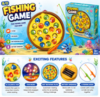 Battery Operated Fishing Game Toy | Interactive Fishing Game for Kids
