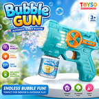 Electric Bubble Gun for Kids | Automatic Bubble Blower Toy