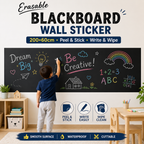 Self-Adhesive Erasable Blackboard Sticker Roll 200×45cm