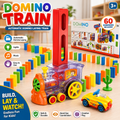 Domino Laying Train Toy Set | Fun Educational Gift for Kids