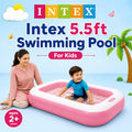 Intex Wet Set Inflatable Kids Pool – Square Baby Swimming Pool 5.5ft
