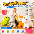 Happy Hopper Inflatable Jumping Toy for Kids – Animal Bouncing Ride-On
