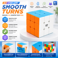3×3 Speed Cube Puzzle – Smooth Turning Stickerless Magic Cube