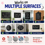 Self-Adhesive Erasable Blackboard Sticker Roll 200×45cm