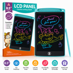 LCD Writing Tablet for Kids – Colorful Drawing Board 8.5-inch