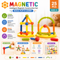 Magnetic Sticks Building Set – Kids STEM Construction Toy with Strong Magnets