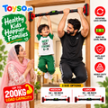 Adjustable Doorway Pull-Up Bar kids And Adults | No-Drill Home Fitness Bar