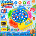 Electric Spinning Fishing Game for Kids