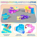 40 PCS Jelly Building Blocks Set for Kids | Creative STEM Educational Toy | Toyso.pk