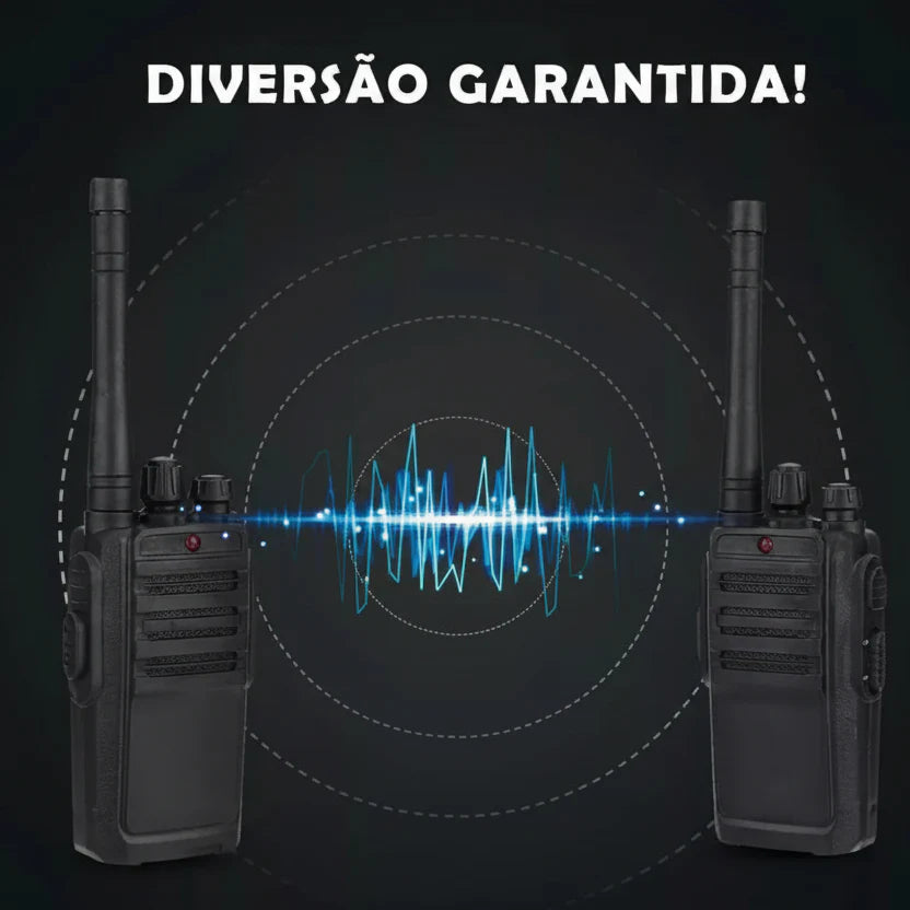 Walkie Talkie Set for Kids & Adults – Long Range 2-Way Radios (2 PCS)