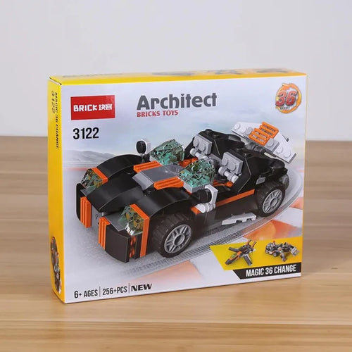 Build & Transform Robot Toy Set – 4-in-1 DIY Construction Vehicle & Mech Kit