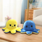 Reversible Octopus Plush Toy – 2-in-1 Mood Flip Soft Toy